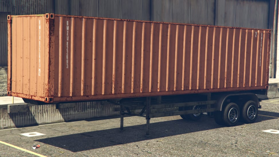 Trailer Container (colorable)